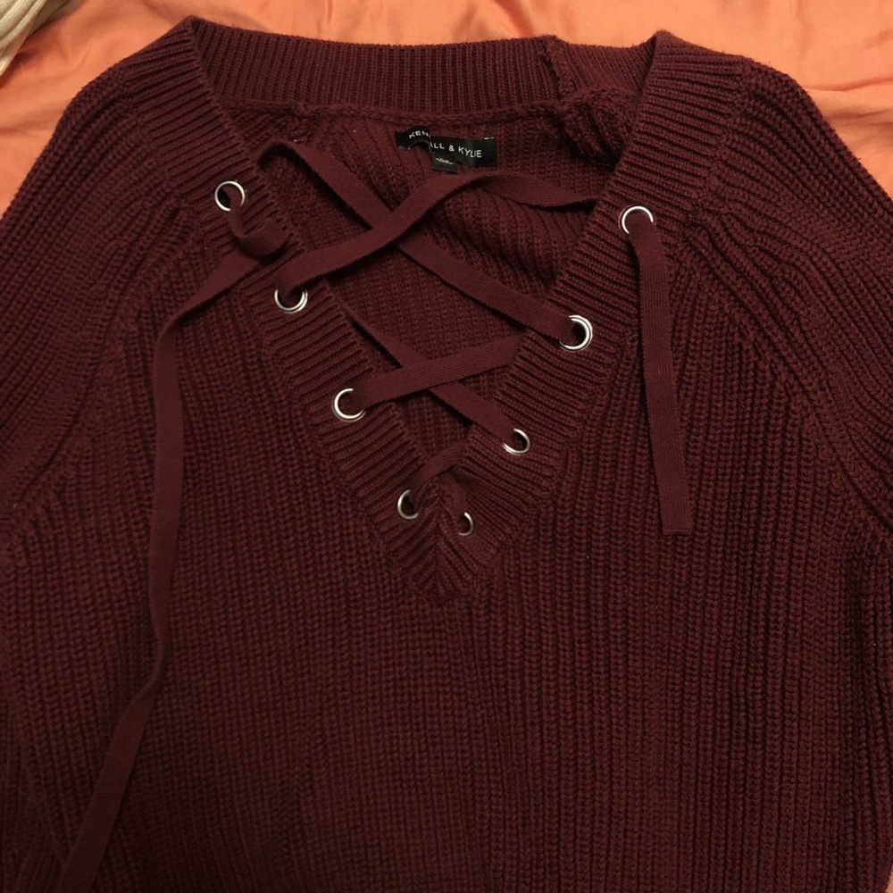 pacsun cropped sweater 🤍